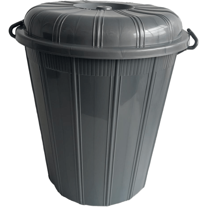 TML Waste Bin Drum with Clips 40L - Old Railway Line Garden Centre