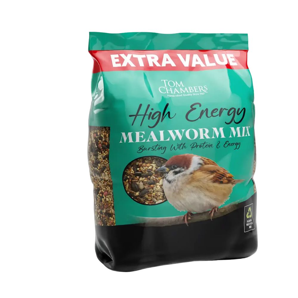 Tom Chambers 1.8Kg High Energy Mealworm Mix Extra Value