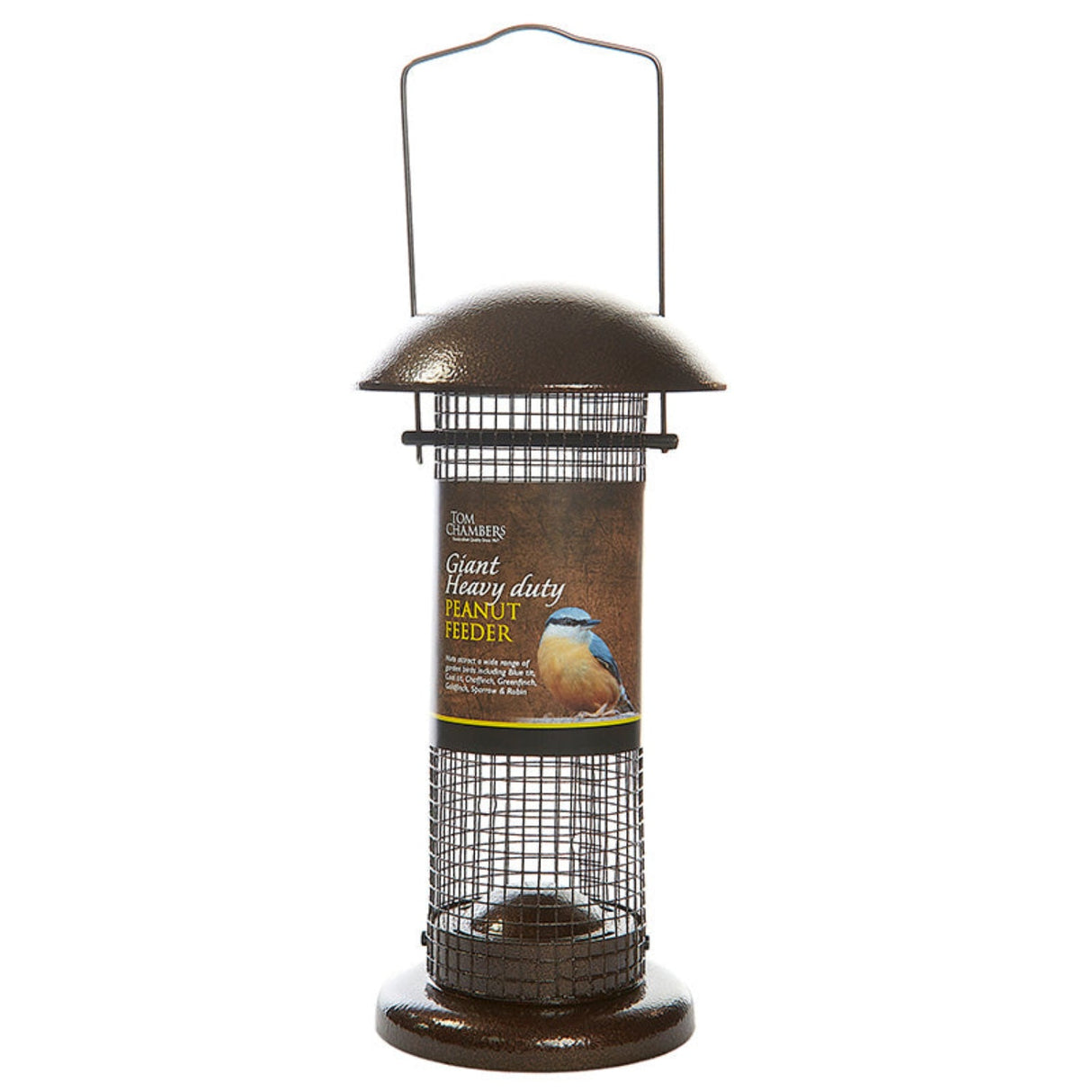 Tom Chambers 36cm Giant Heavy Duty Peanut Feeder - Old Railway Line Garden Centre