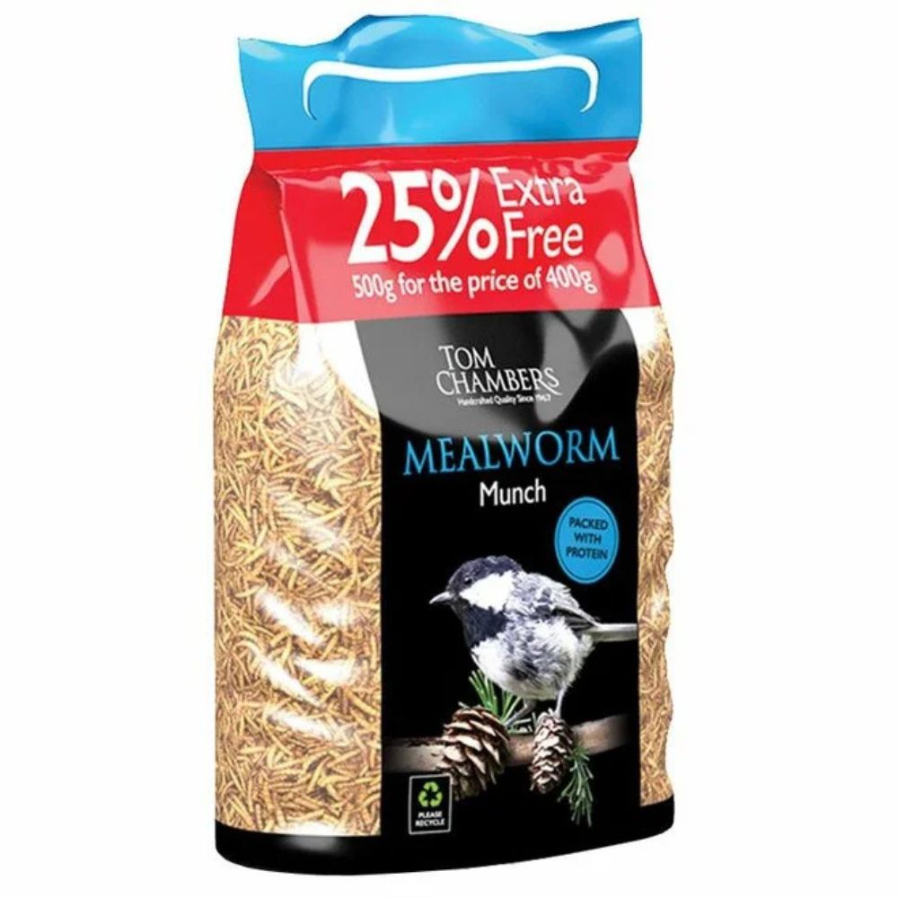 Tom Chambers 500g Mealworm Munch