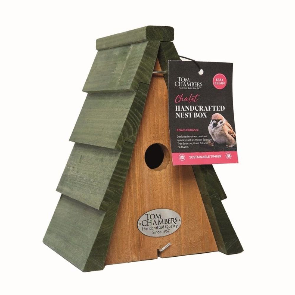 Tom Chambers 15cm Chalet Nest Box