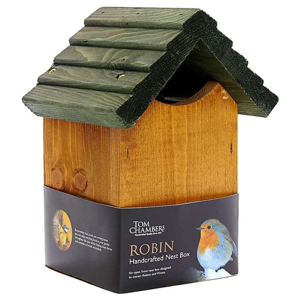 Tom Chambers 15cm Robin Handcrafted Nest Box