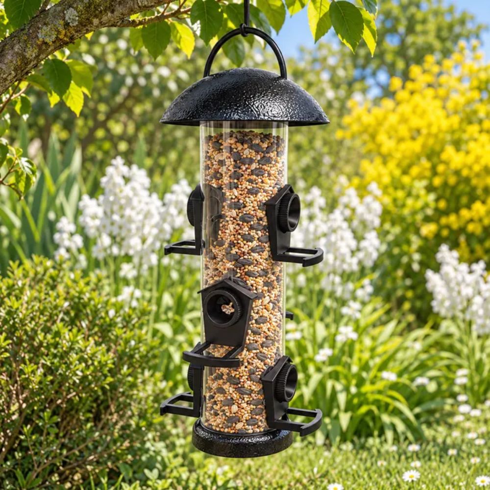 Tom Chambers Twist N Treat Seed Feeder - 6 Port