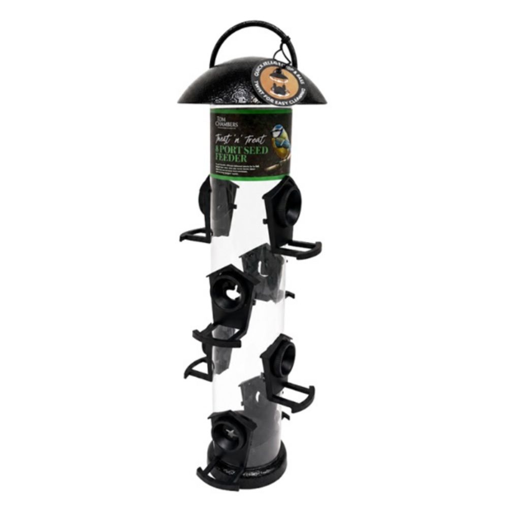 Tom Chambers Twist N Treat Seed Feeder - 8 Port
