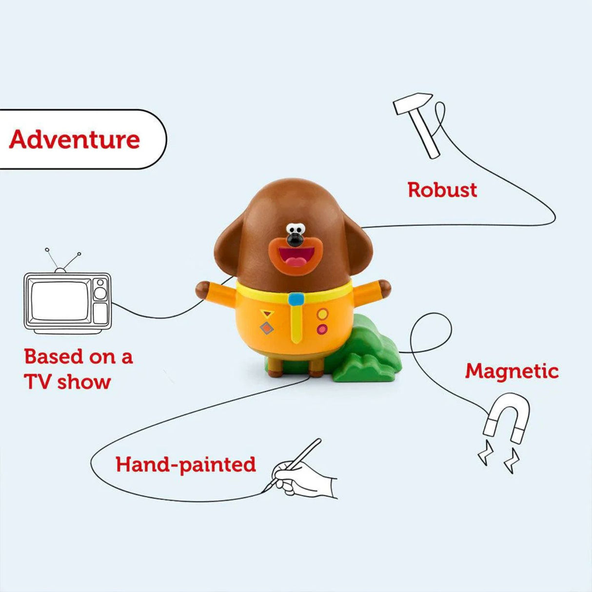 Tonies Hey Duggee Audio Classic Tonie Character
