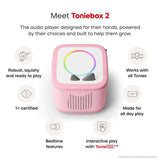 Tonies Pink Toniebox2 Starter Set & Creative Tonie