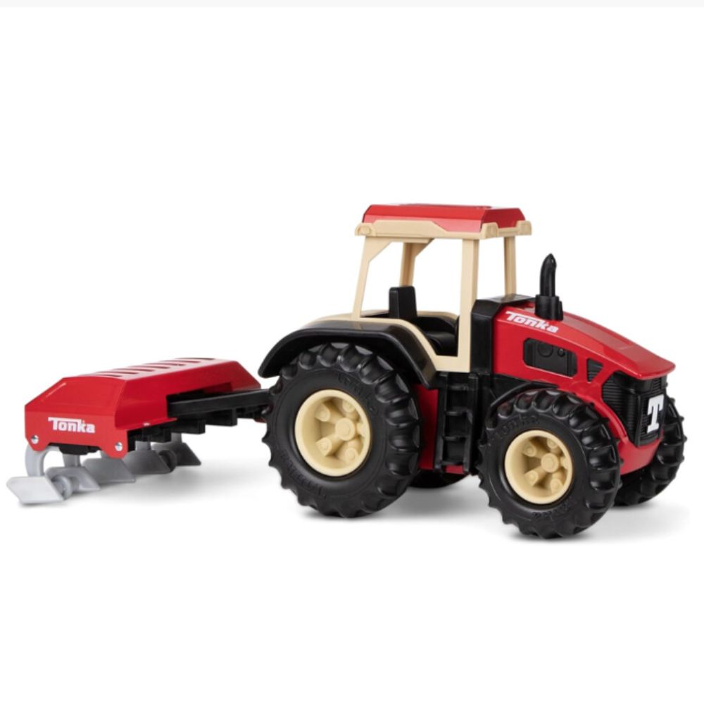 Tonka Steel Classics Tractor & Plough