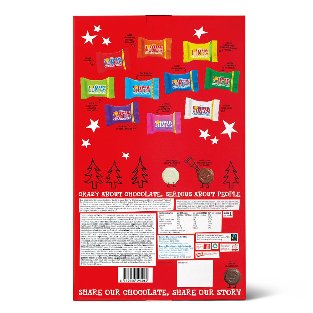 Tony's 225g Chocolate Countdown Calendar