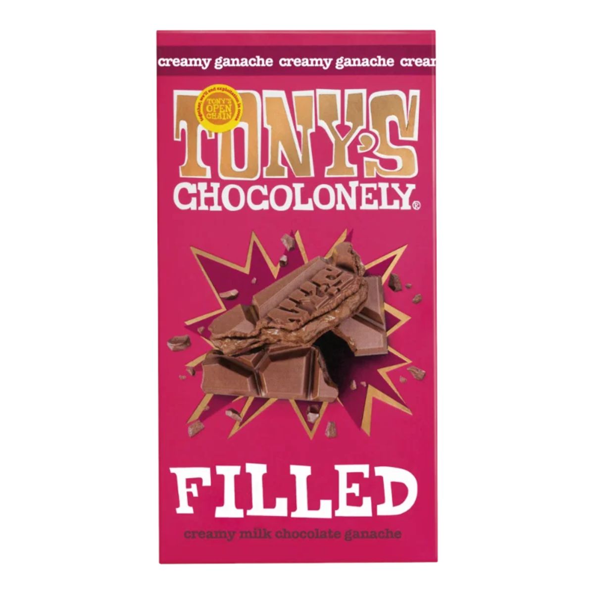Tony's Chocolonely 127g Milk Chocolate Truffle