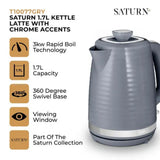 Tower 1.7L Grey Saturn Kettle