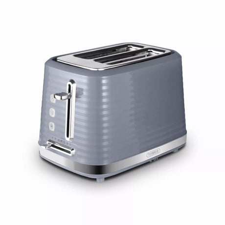 Tower 2 Slice Grey Saturn Toaster - Old Railway Line Garden Centre