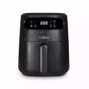 Tower 3 Litre Vortx Colour Display Air Fryer - Black - Old Railway Line Garden Centre