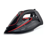Tower 3100W One Temp Steam Iron - Black/Red - Old Railway Line Garden Centre