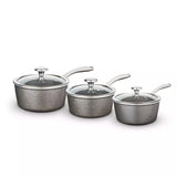 Tower Cerastone Pro Saucepan Set (Set of 3) - Old Railway Line Garden Centre