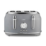 Tower Grey Renaissance 4 Slice Toaster