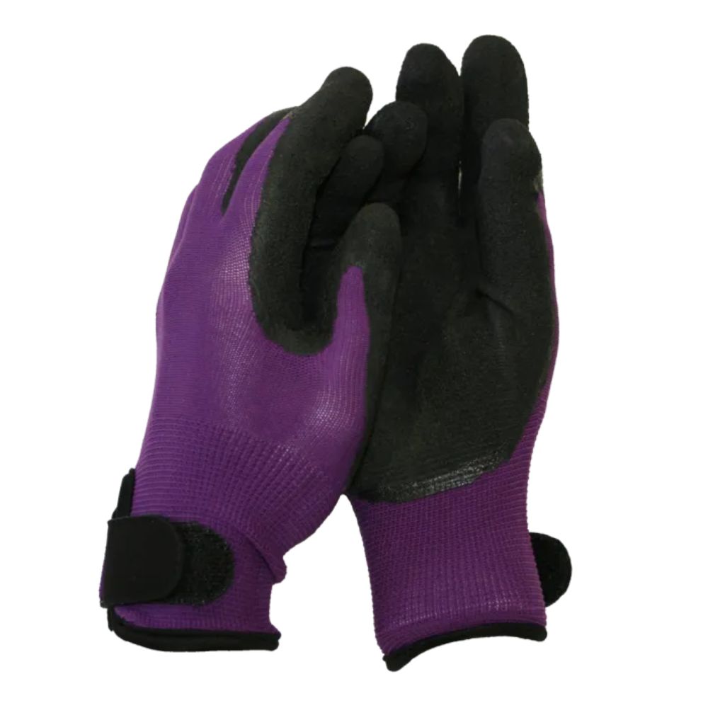Town & Country Medium Purple Weed Master Plus Nitrile Gloves