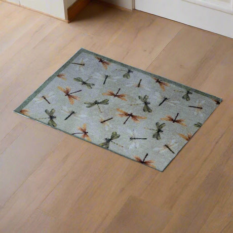 Town & Country 75cm Indoor Dragonfly Mat - Old Railway Line Garden Centre