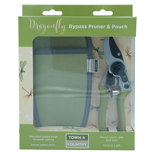 Town & Country Dragonfly Pruner & Pouch Gardener's Tool Holder - Old Railway Line Garden Centre