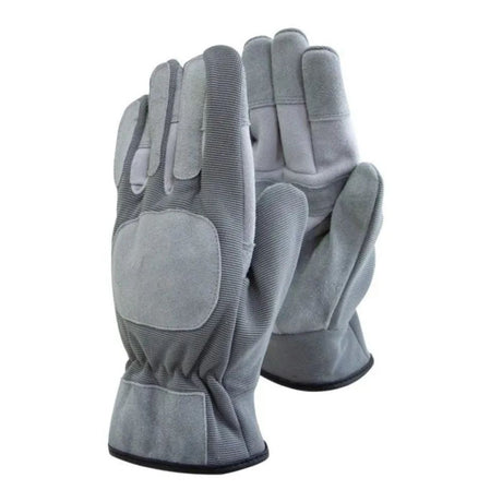 Town & Country Grey Flexi-Riggers Gloves - Large - Old Railway Line Garden Centre