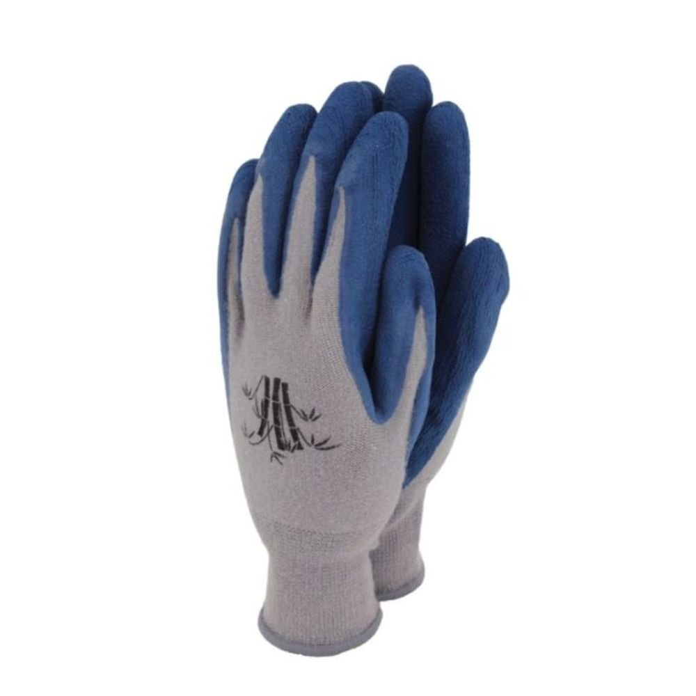 Town & Country Navy Bamboo Gloves - Large - Old Railway Line Garden Centre