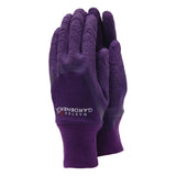 Town & Country Purple Ladies Master Gardener Glove - Small - Old Railway Line Garden Centre