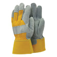Town & Country Yellow General Purpose Rigger Gloves - Large - Old Railway Line Garden Centre