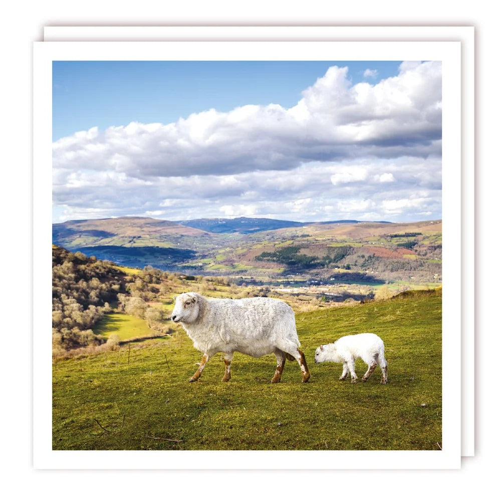 Tracks Publishing Brecon Beacons, Wales Blank Card
