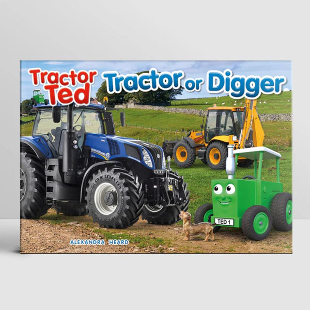Tractor or Digger by Tractor Ted - Old Railway Line Garden Centre