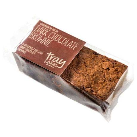 Traybakes - Dark Chocolate Brownie - Old Railway Line Garden Centre