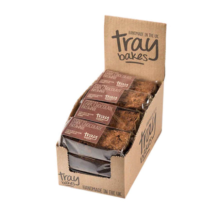 Traybakes - Dark Chocolate Brownie - Old Railway Line Garden Centre