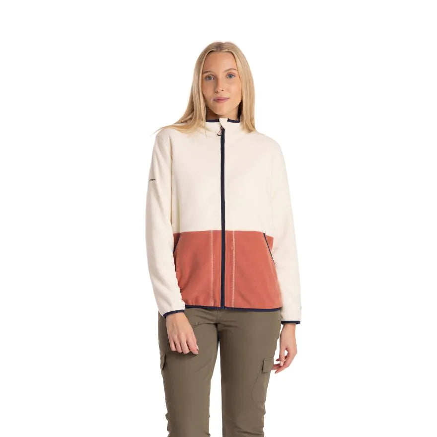 Trespass Anti Pilling Zip Member Womens Fleece - Ghost