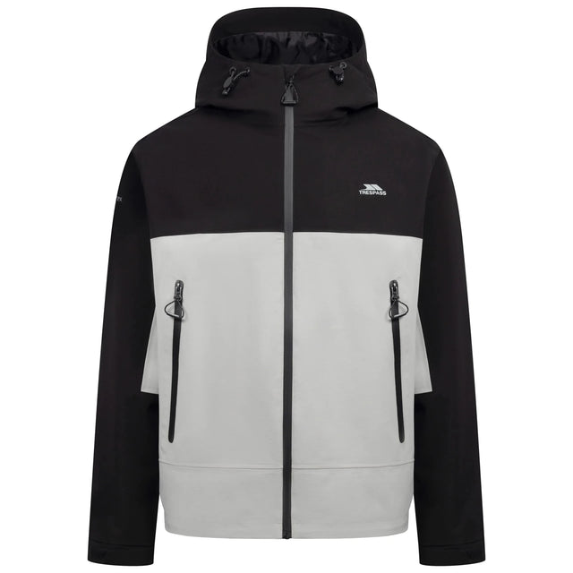 Trespass Ewen Men's Waterproof Jacket - Black - Old Railway Line Garden Centre