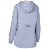 Trespass Flourish Hooded Women's Waterproof Jacket - Cool Blue