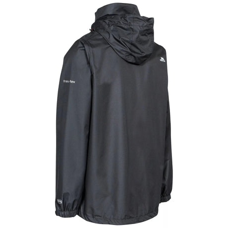 Trespass Fraser II Men's Waterproof Jacket - Black - Old Railway Line Garden Centre
