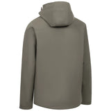 Trespass Griminish Storm Flap Men's Waterproof Jacket - Green Smoke