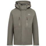 Trespass Griminish Storm Flap Men's Waterproof Jacket - Green Smoke