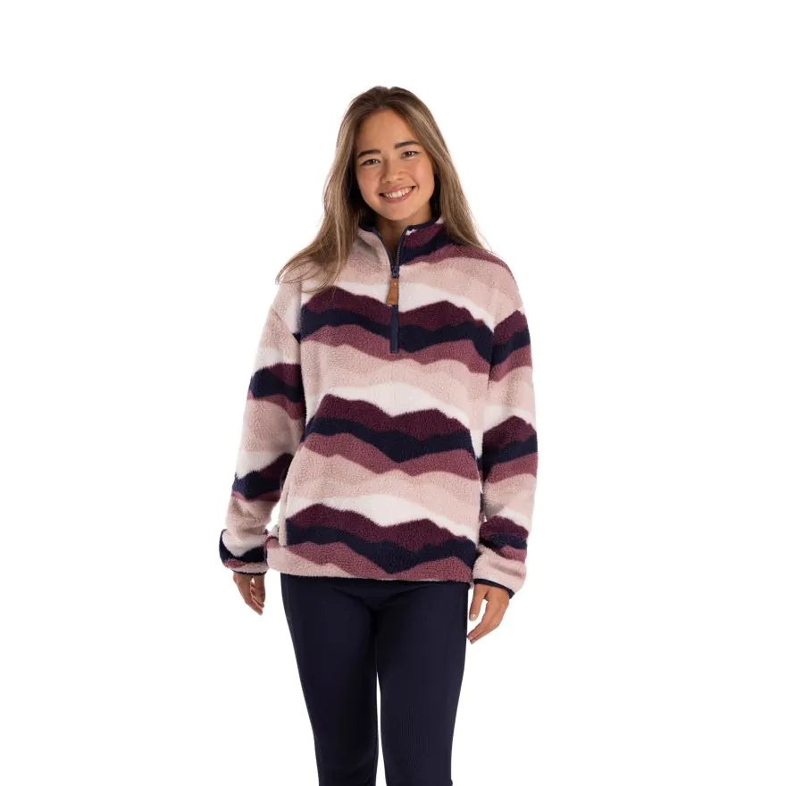 Trespass 1/2 Zip Sherpa Womens Mountain Fleece - Ovie