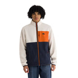 Trespass Hamish Full Zip Men's Fleece - Off White - Old Railway Line Garden Centre