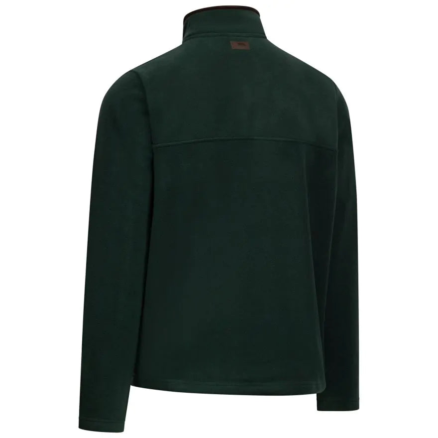 Trespass Huntar AT200 3/4 Zip Men's Fleece - Dark Green