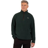 Trespass Huntar AT200 3/4 Zip Men's Fleece - Dark Green