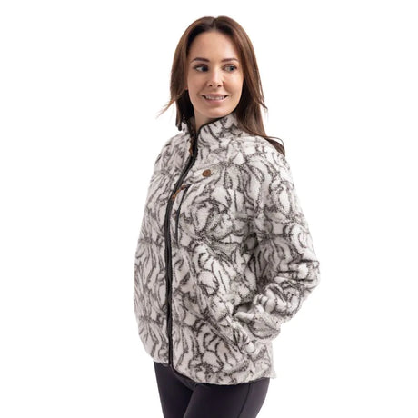 Trespass Jessie Womens Fleece Jacket - Ghost Print