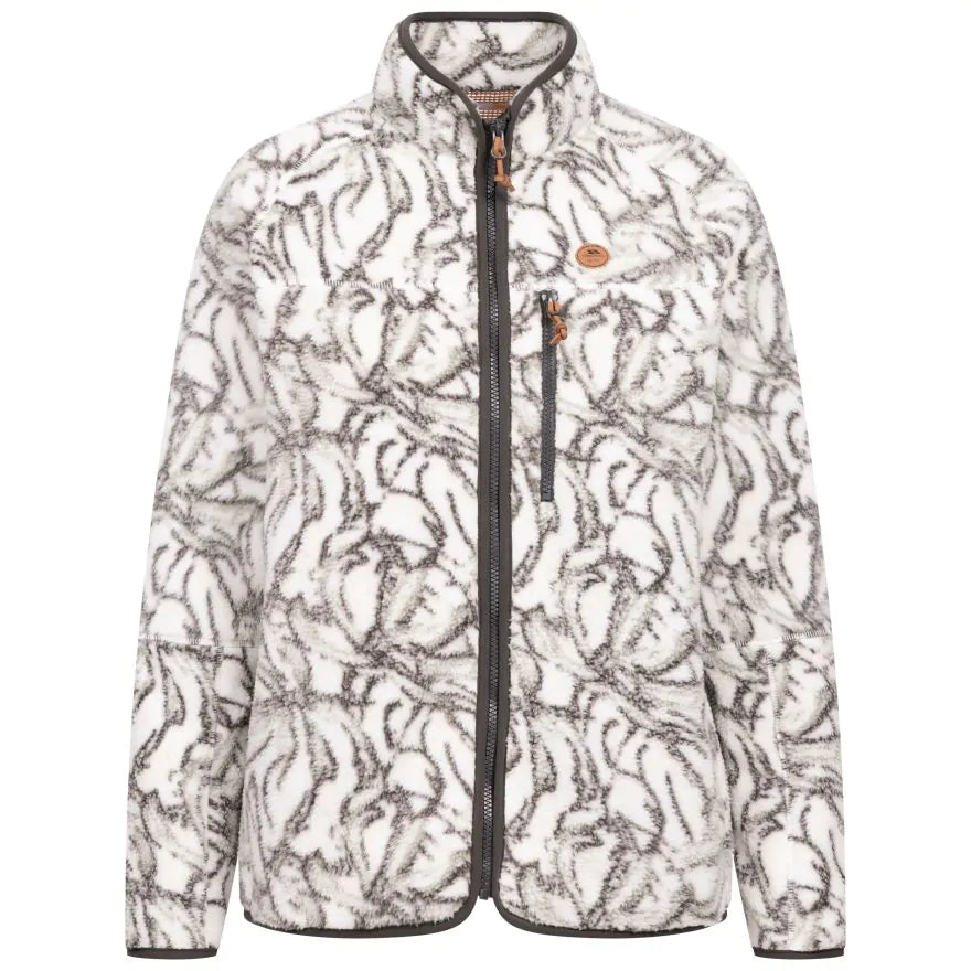 Trespass Jessie Womens Fleece Jacket - Ghost Print