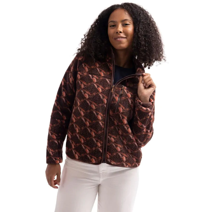 Trespass Jessie Womens Fleece Jacket - Mocha