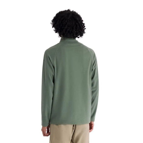Trespass Keynote 1/2 Zip Men's Fleece - Green Smoke Alpine - Old Railway Line Garden Centre