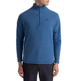 Trespass Keynote 1/2 Zip Men's Fleece - Harbour Blue - Old Railway Line Garden Centre