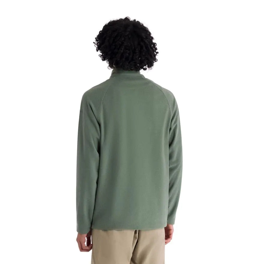 Trespass Keynote 1/2 Zip Men's Fleece - Green Smoke Alpine