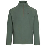 Trespass Keynote 1/2 Zip Men's Fleece - Green Smoke Alpine