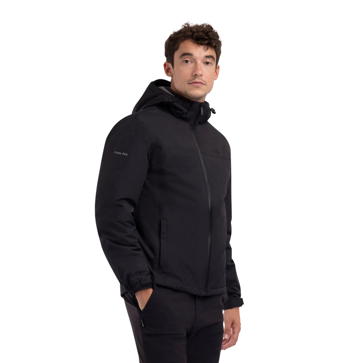 Trespass Macsween Men's Rain Jacket - Black