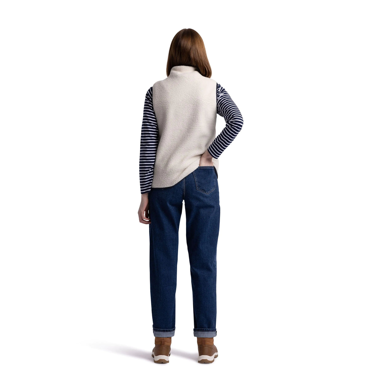 Trespass Notion Knitted Fleece Women's Gilet - Ghost