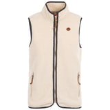 Trespass Notion Knitted Fleece Women's Gilet - Ghost - Old Railway Line Garden Centre